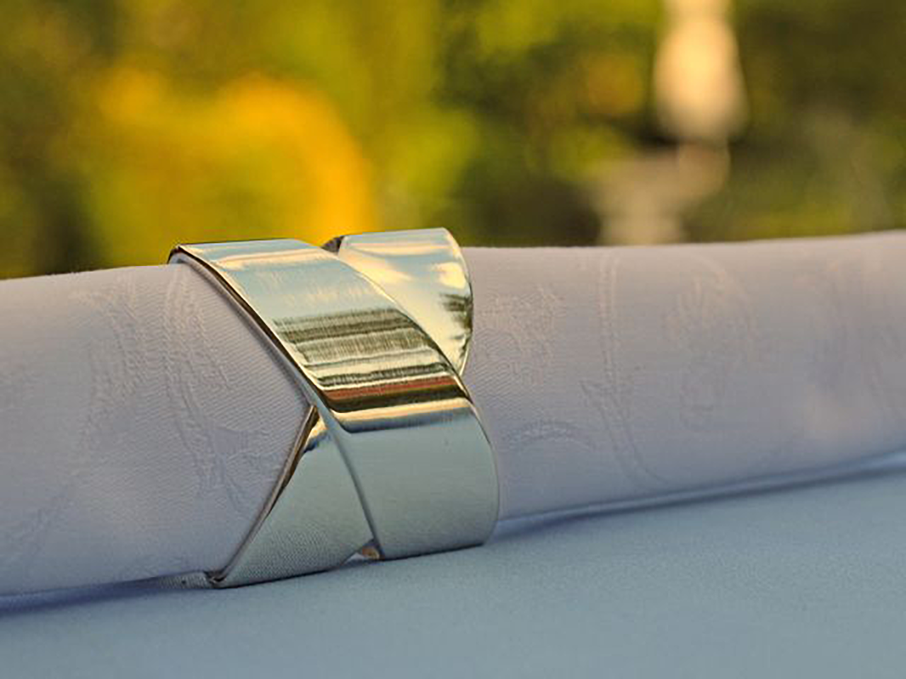 Serviettenring Lissabon silber